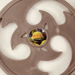 TMNT Turtles Combat Gear Leonardo 4” Toy Ninja Throwing Star Toy Set Of 3